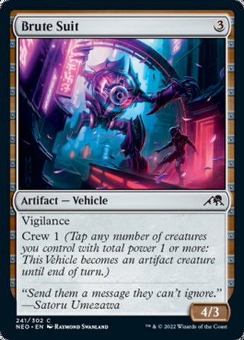 Brute Suit [Kamigawa: Neon Dynasty] 