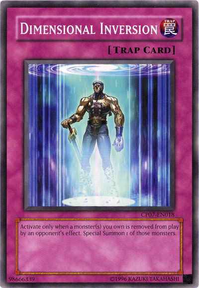 Dimensional Inversion [CP07-EN018] Common 