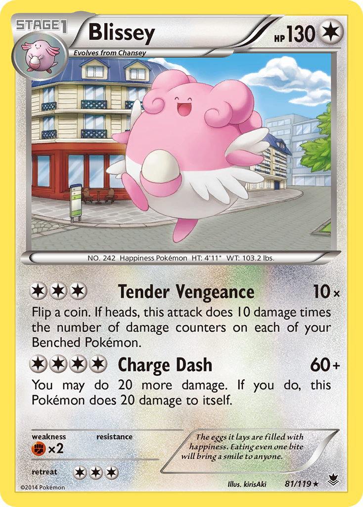 Blissey (81/119) [XY: Phantom Forces] 