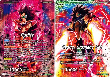 Raditz // Raditz, Brotherly Hate (BT7-049) [Assault of the Saiyans] 