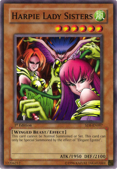 Harpy Lady Sisters [SD8-EN007] Common 