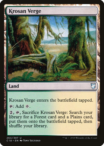 Krosan Verge [Commander 2018] 