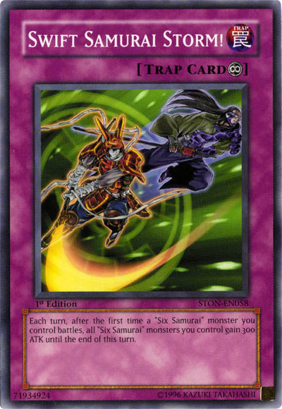 Swift Samurai Storm! [STON-EN058] Common 
