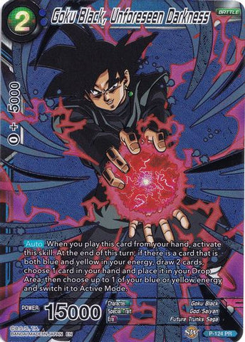 Goku Black, Unforeseen Darkness (Collector's Selection Vol. 1) (P-124) [Promotion Cards] 