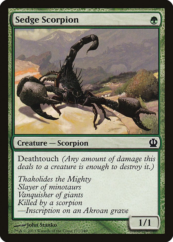 Sedge Scorpion [Theros] 