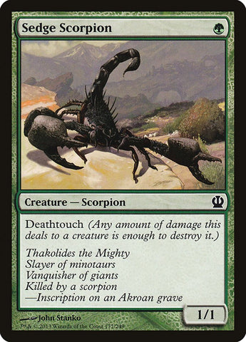 Sedge Scorpion [Theros] 