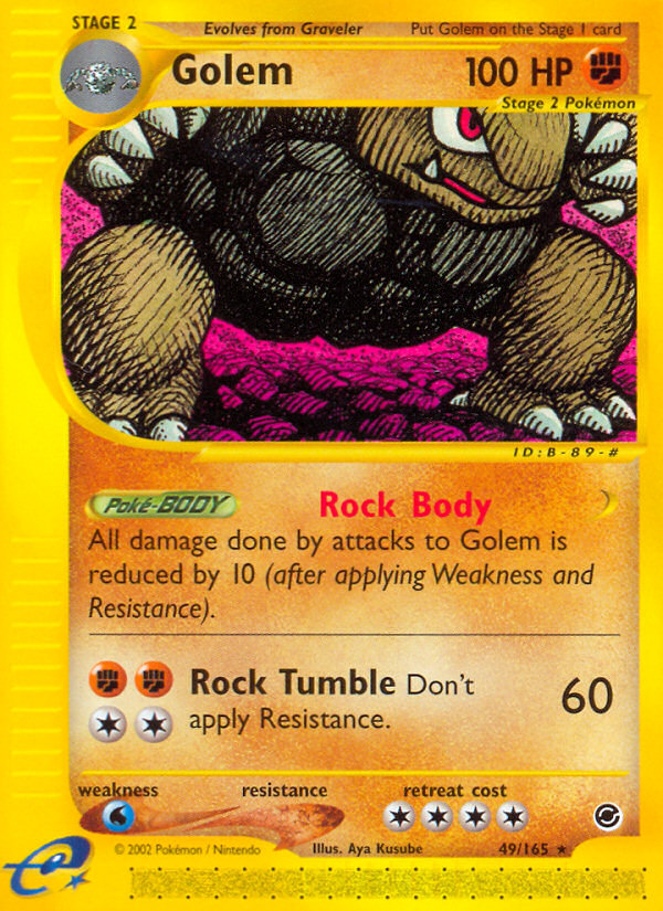 Golem (49/165) [Expedition: Base Set] 