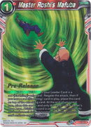 Master Roshi's Mafuba (BT12-024) [Vicious Rejuvenation Prerelease Promos] 