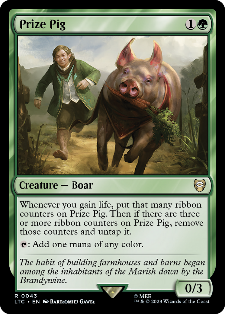 Prize Pig [The Lord of the Rings: Tales of Middle-Earth Commander] 