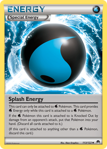 Splash Energy (113/122) [XY:BREAKpoint] 