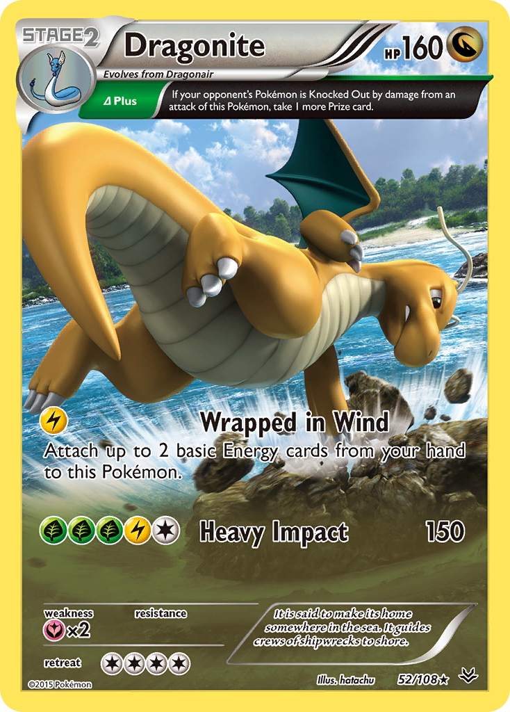 Dragonite (52/108) [XY: Roaring Skies] 