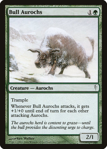 Bull Aurochs [Coldsnap] 