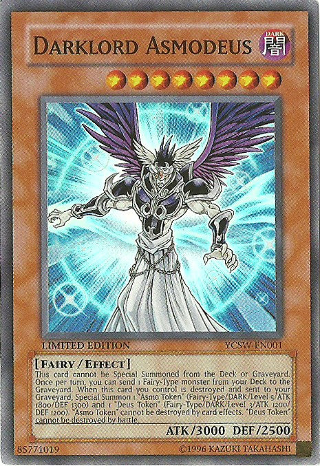 Darklord Asmodeus [YCSW-EN001] Super Rare 