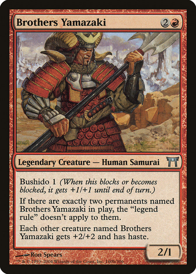 Frères Yamazaki (160b/306) [Champions de Kamigawa] 