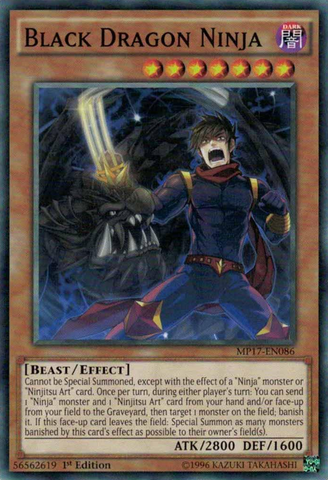 Black Dragon Ninja [MP17-EN086] Common 