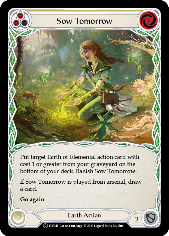 Sow Tomorrow (Yellow) [U-ELE141] (Tales of Aria Unlimited) Unlimited Normal 