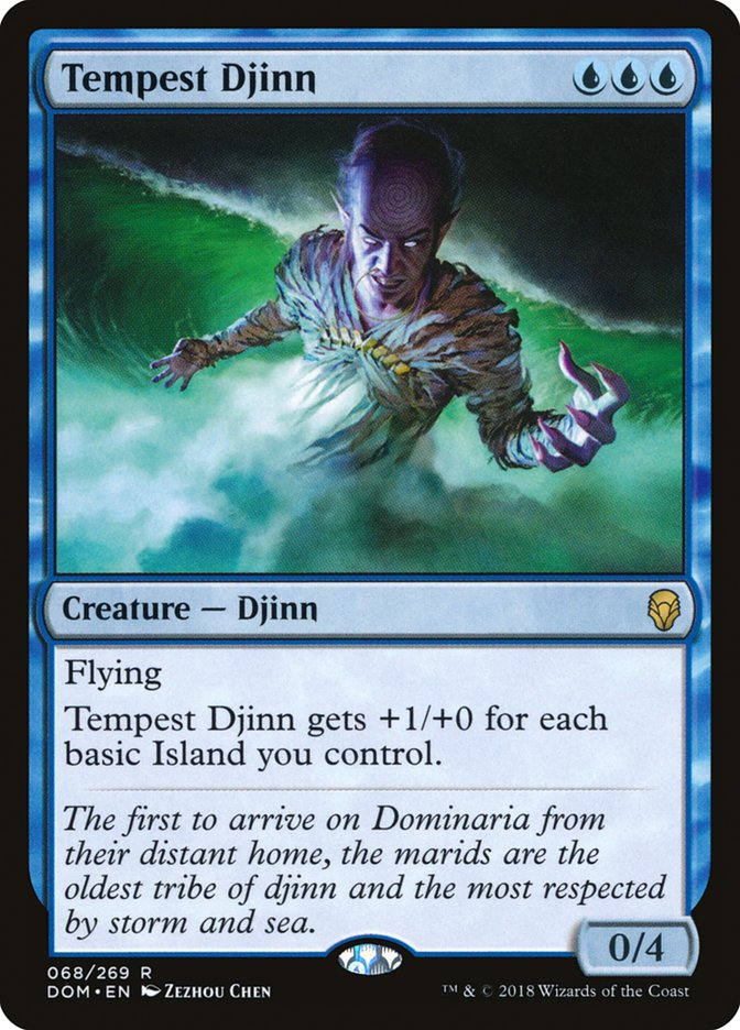 Tempest Djinn [Dominaria] 