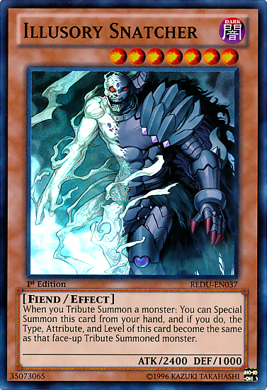 Illusory Snatcher [REDU-EN037] Super Rare 