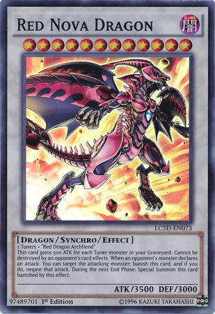 Red Nova Dragon [LC5D-EN073] Super Rare 
