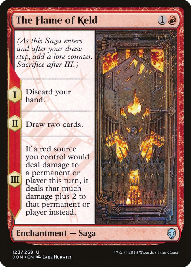 The Flame of Keld [Dominaria] 