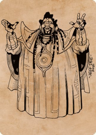 Alaundo the Seer Art Card [Commander Legends: Battle for Baldur's Gate Art Series] 