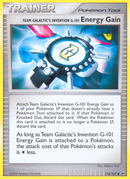 Team Galactic's Invention G-101 Energy Gain (116/127) [Platinum: Base Set] 