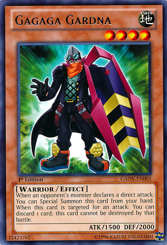 Gagaga Gardna [GAOV-EN005] Rare 