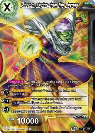 Piccolo, Savior from Beyond (P-244) [Mythic Booster] 