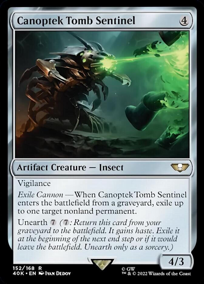 Canoptek Tomb Sentinel [Warhammer 40,000] 