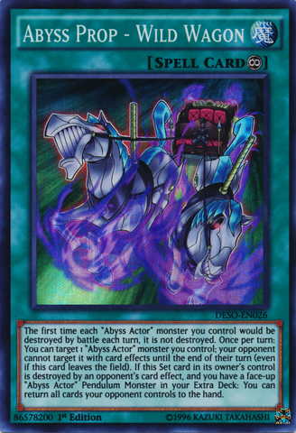 Abyss Prop - Wild Wagon [DESO-EN026] Super Rare 