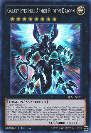 Galaxy-Eyes Full Armor Photon Dragon [CROS-EN095] Super Rare 