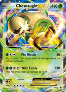 Chesnaught EX (XY18) [XY: Black Star Promos] 