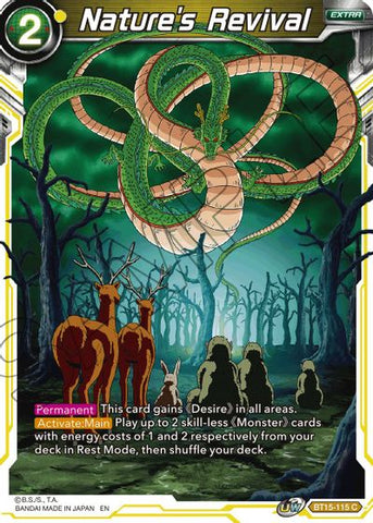 Nature's Revival (BT15-115) [Saiyan Showdown] 