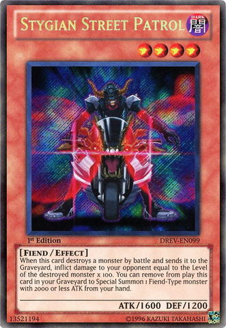 Stygian Street Patrol [DREV-EN099] Secret Rare 