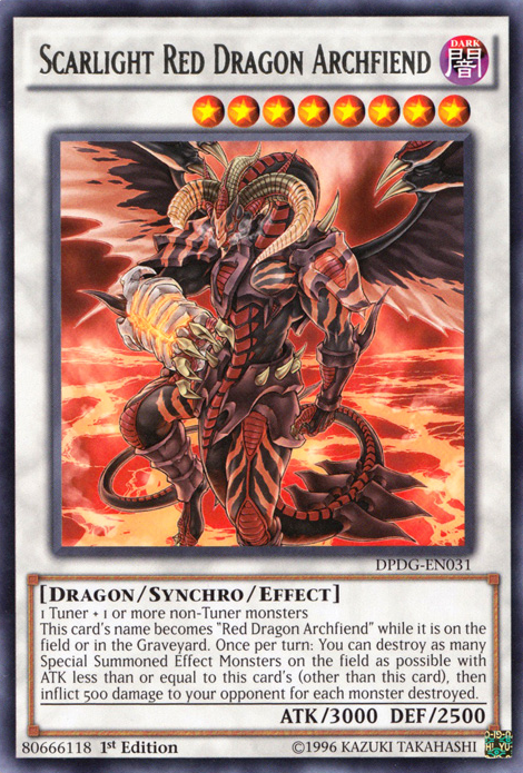 Scarlight Red Dragon Archfiend [DPDG-EN031] Rare 