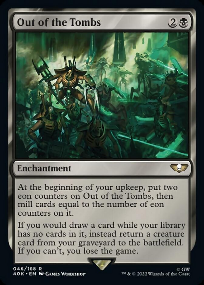 Out of the Tombs (Surge Foil) [Warhammer 40,000] 
