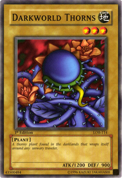 Darkworld Thorns [LOB-114] Common 
