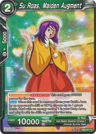 Su Roas, Maiden Augment (DB2-077) [Divine Multiverse] 