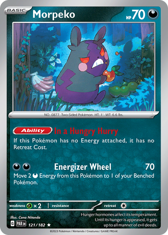 Morpeko (121/182) [Scarlet &amp; Violet: Paradox Rift] 