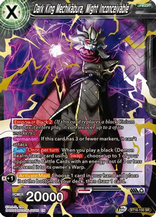 Dark King Mechikabura, Might Inconceivable (BT16-100) [Realm of the Gods] 