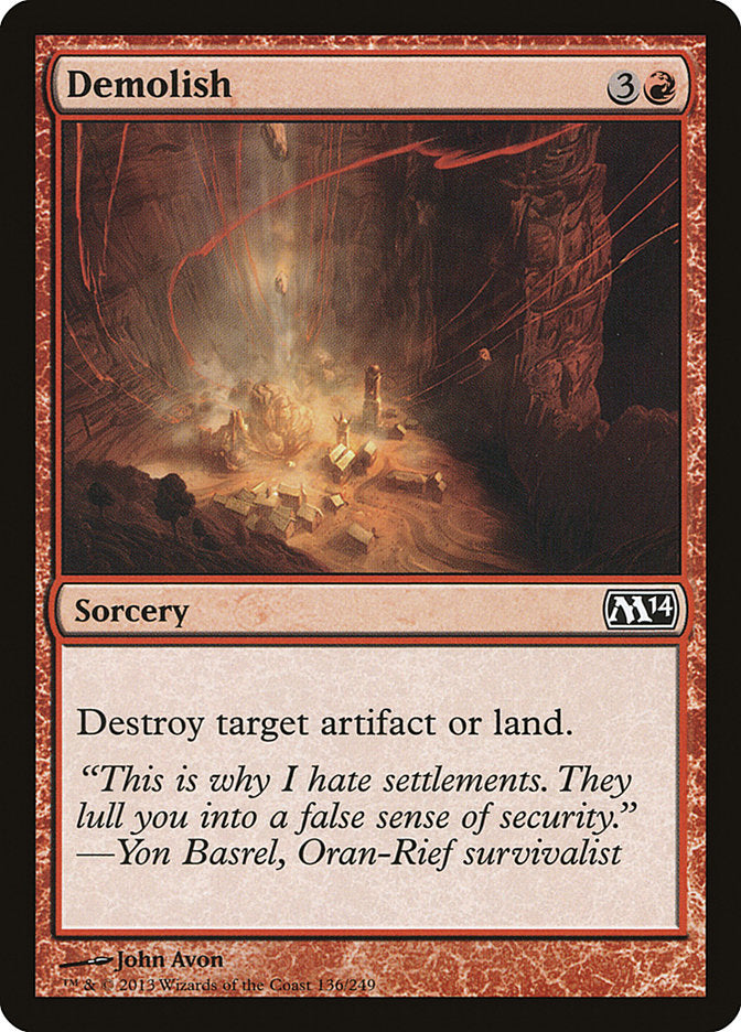 Demolish [Magic 2014] 