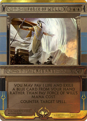 Force of Will (Summon) [Amonkhet Invocations] 