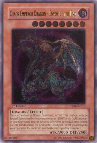 Chaos Emperor Dragon - Envoy of the End [DPKB-EN016] Ultimate Rare 
