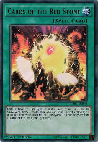 Cards of the Red Stone [CORE-EN060] Ultra Rare 