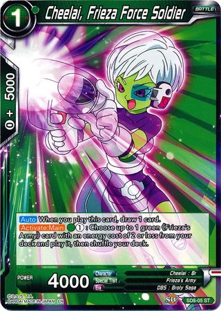 Cheelai, Frieza Force Soldier (Starter Deck - Rising Broly) (SD8-05) [Destroyer Kings] 