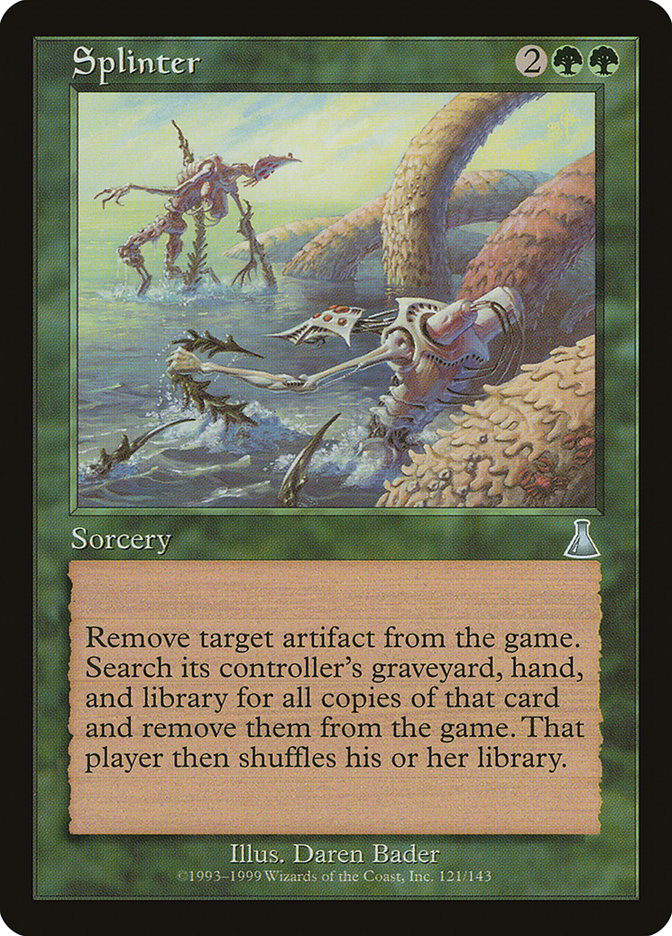 Splinter [Urza's Destiny] 