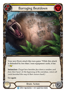 Barraging Beatdown (Yellow) [1HP023] (History Pack 1) 