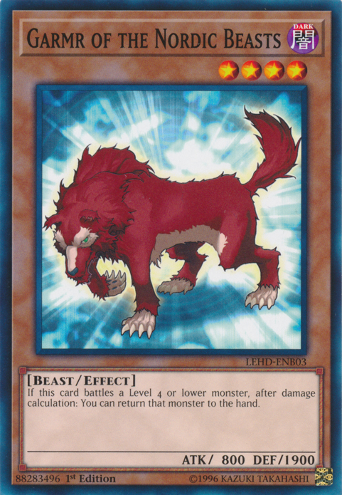 Garmr of the Nordic Beasts [LEHD-ENB03] Common 