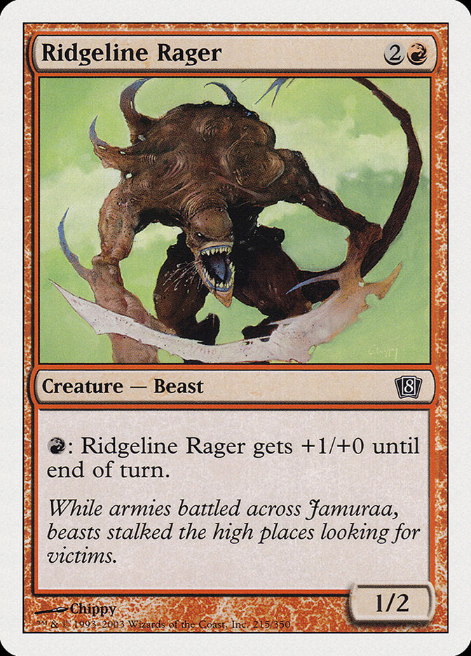 Ridgeline Rager [Eighth Edition] 