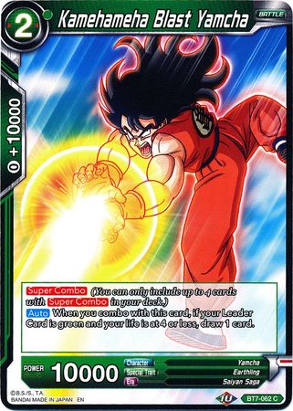 Kamehameha Blast Yamcha (BT7-062) [Assault of the Saiyans] 
